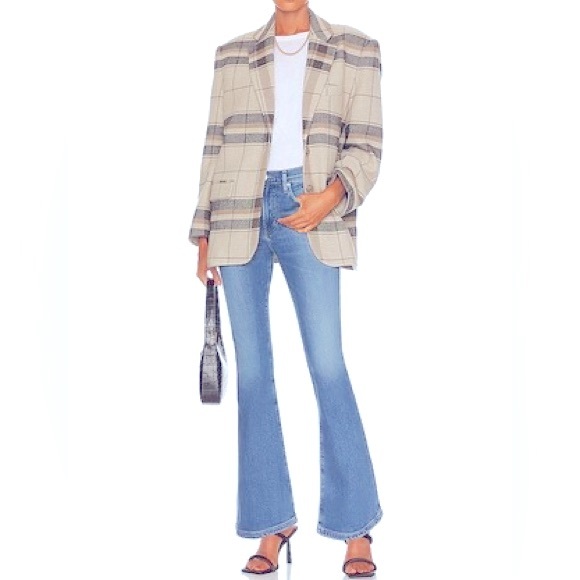 Citizens of Humanity Isola Flare 32 / 14 Soft Stretch High Rise Denim Jeans - Picture 4 of 9